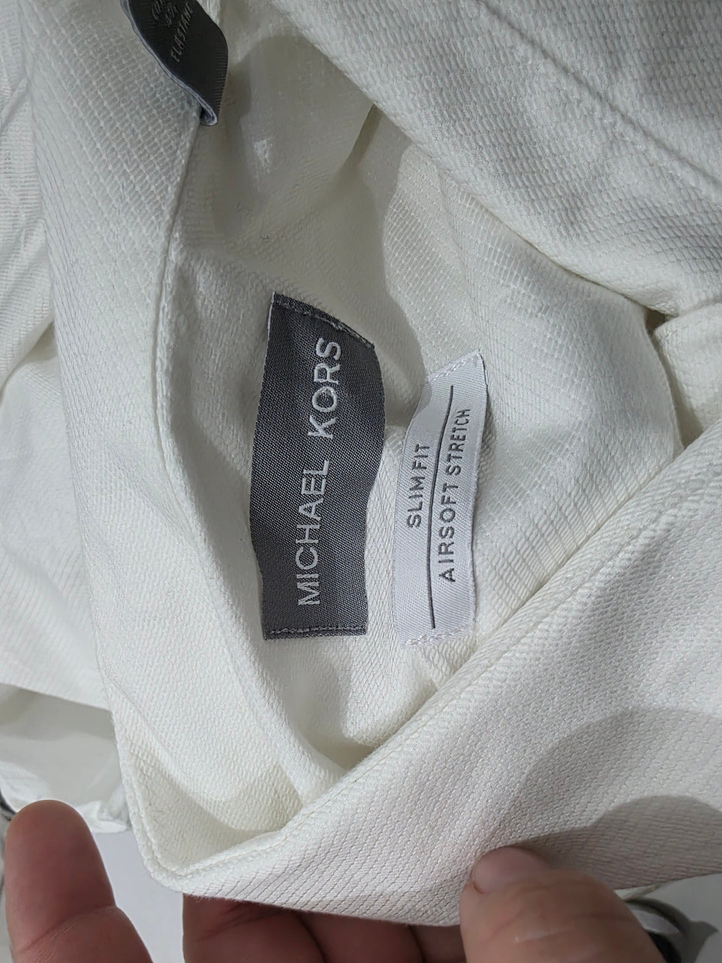 Camisa Michael Kors Mediana 15 1/2 32-33 Blanca (Usado)