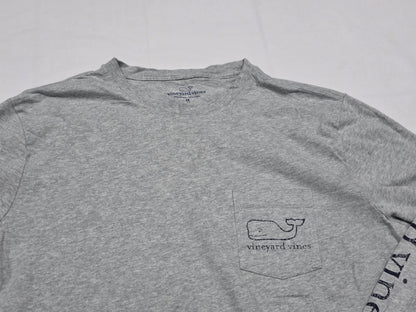 Playera Manga Larga Vineyard Vines Mediana M Gris (Usado)