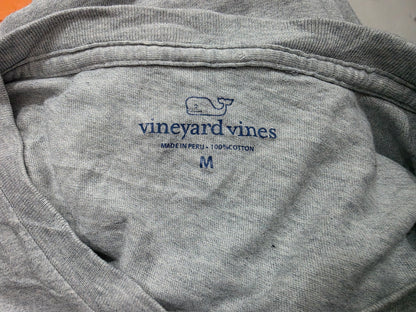 Playera Manga Larga Vineyard Vines Mediana M Gris (Usado)