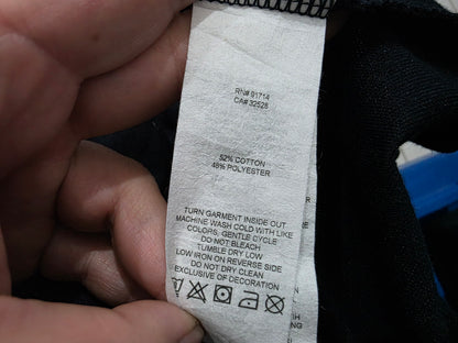 Playera Manga Larga Armani Exchange Mediana M Negro (Usado)