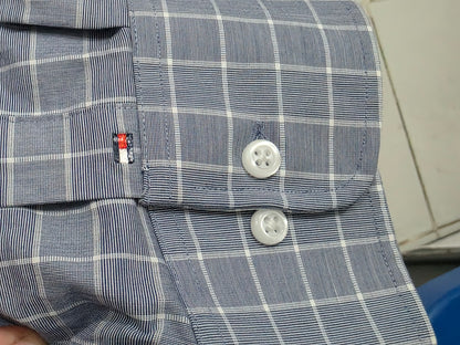 Camisa Tommy Hilfiger Grande L Cuadro Azul (Usado)