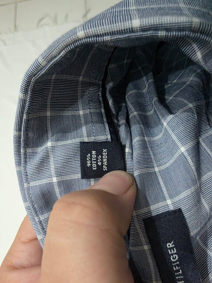 Camisa Tommy Hilfiger Grande L Cuadro Azul (Usado)