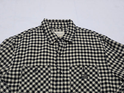 Camisa Regularfit Ralph Lauren Grande L Cuadro Beige Y Negro (Usado)