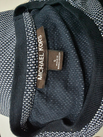 Playera Michael Kors Grande L Azul (Usado)