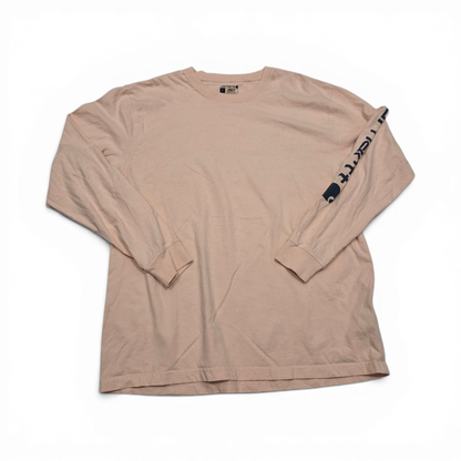 Playera Manga Larga Loose Fit Carhartt Grande L Rosa (Usado)