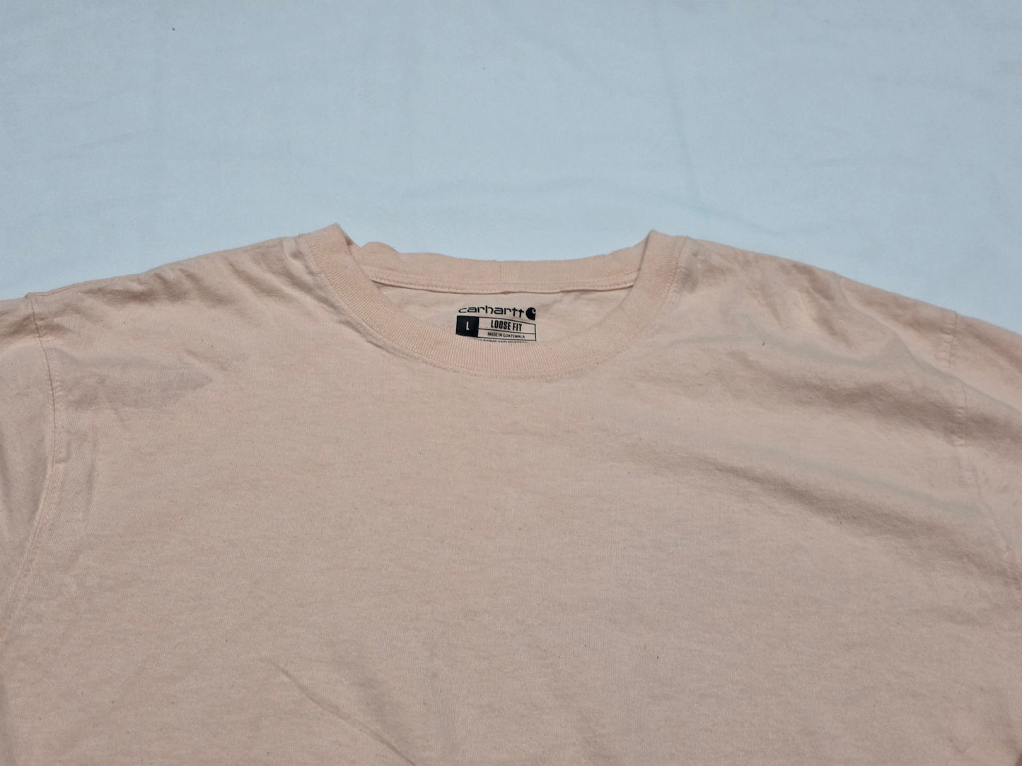 Playera Manga Larga Loose Fit Carhartt Grande L Rosa (Usado)