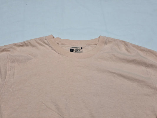 Playera Manga Larga Loose Fit Carhartt Grande L Rosa (Usado)