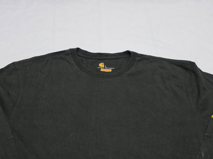 Playera Manga Larga Carhartt Grande L Verde Deslavado (Usado)