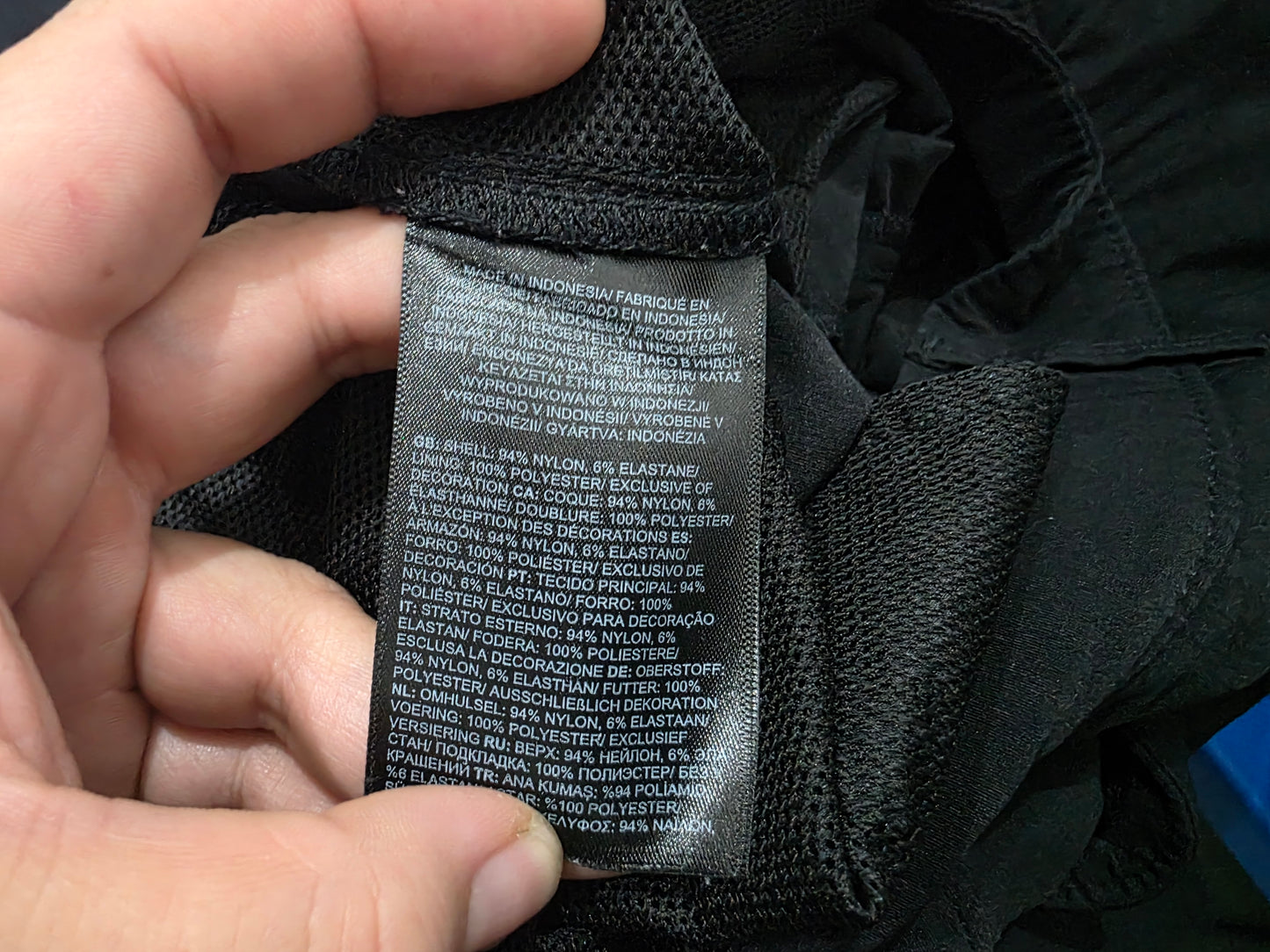 Bermuda The North Face Talla 34 Negro (Usado)