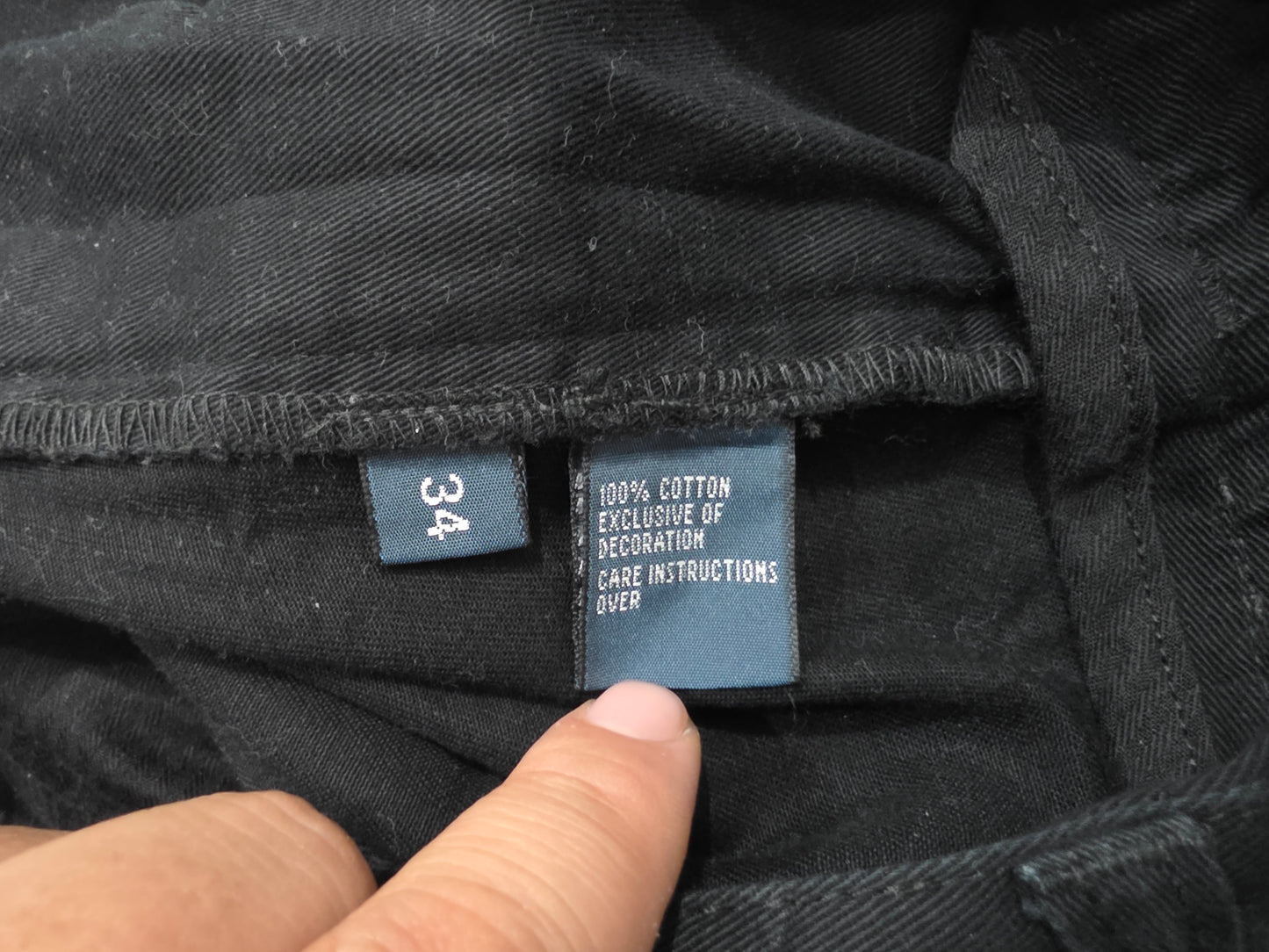 Bermuda Ralph Lauren Talla 34 Negro Pony Verde (Usado)