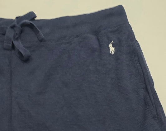 Bermuda Ralph Lauren Grande L Azul Pony Blanco (Usado)