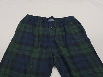 Pijama Ralph Lauren Grande L Verde Azul (Usado)