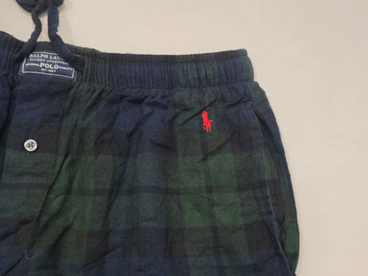 Pijama Ralph Lauren Grande L Verde Azul (Usado)