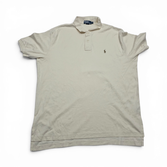 Playera Ralph Lauren Xgrande Xl Beige Pony Cafe (Usado)