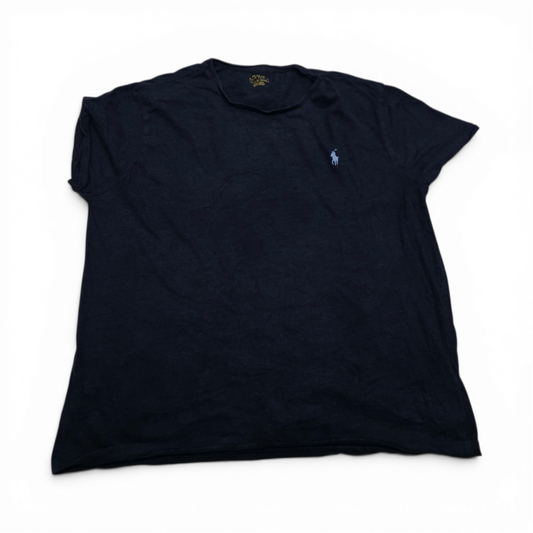 Playera Ralph Lauren Xgrande Xl Azul Pony Azul (Usado)