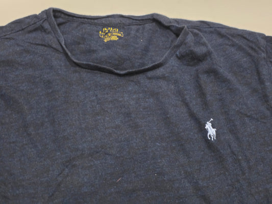 Playera Ralph Lauren Xgrande Xl Azul Pony Azul (Usado)