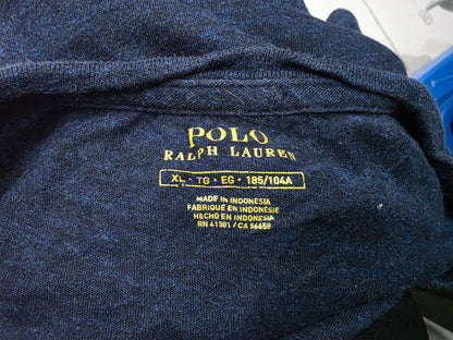 Playera Ralph Lauren Xgrande Xl Azul Pony Azul (Usado)