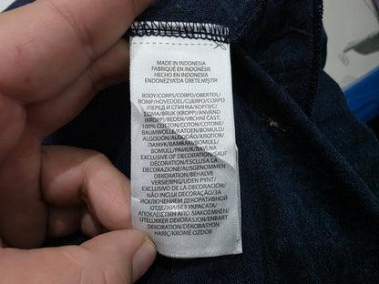 Playera Ralph Lauren Xgrande Xl Azul Pony Azul (Usado)