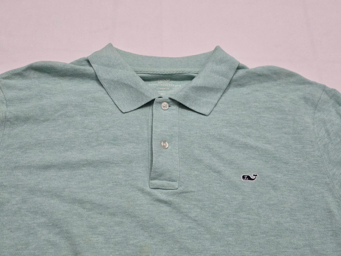 Playera Polo Vineyard Vines Xgrande Xl Verde (Usado)