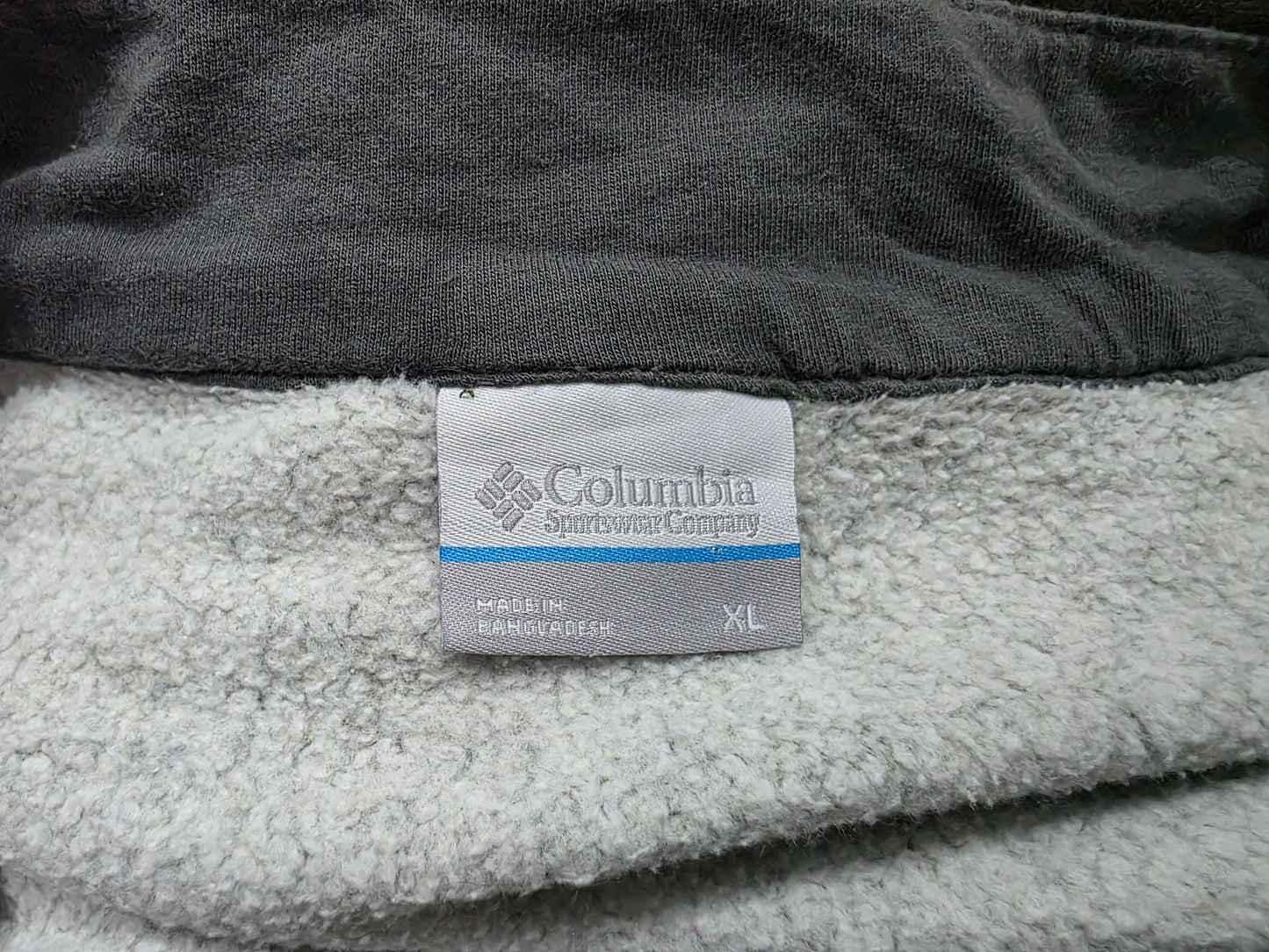 Sudadera Columbia Xgrande Xl Verde (Usado)
