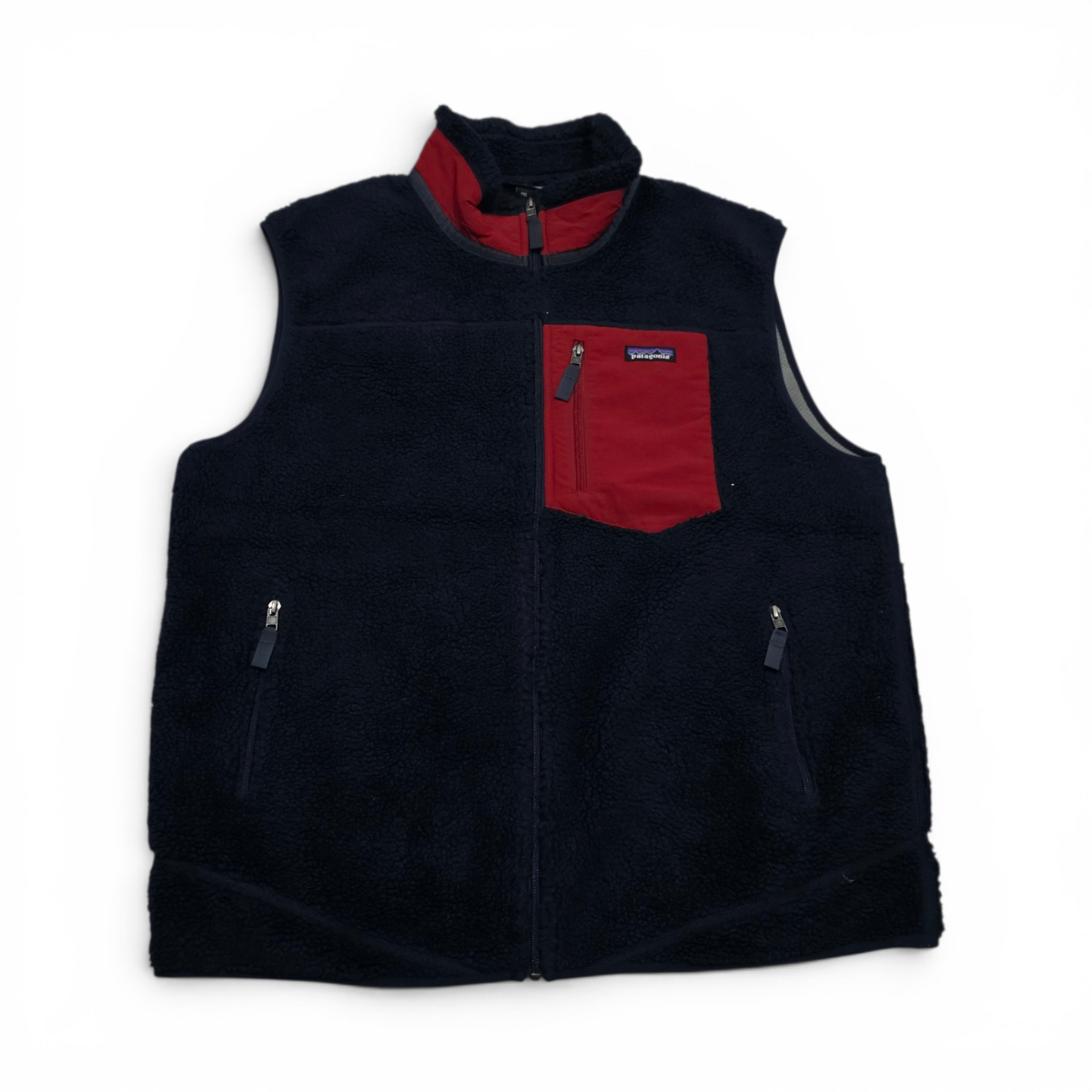 Chaleco Patagonia Xxl Azul Polar (Usado)