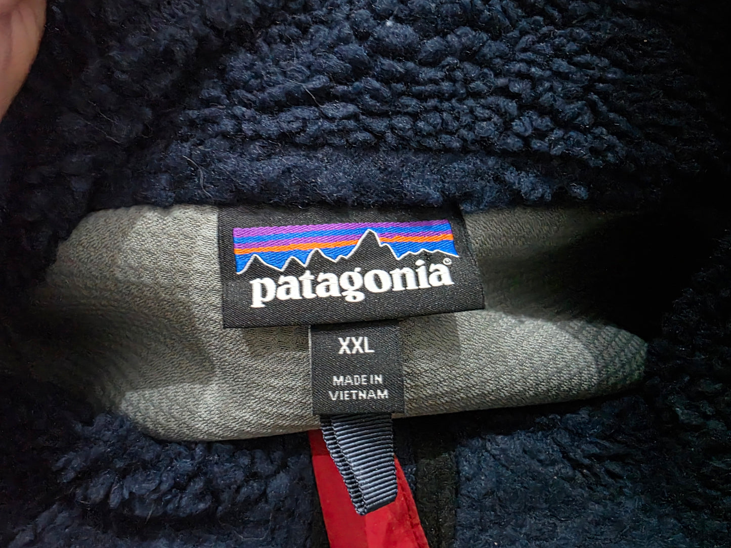 Chaleco Patagonia Xxl Azul Polar (Usado)
