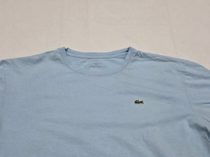 Playera Lacoste 2xl Fr 7 Azul Claro (Usado)