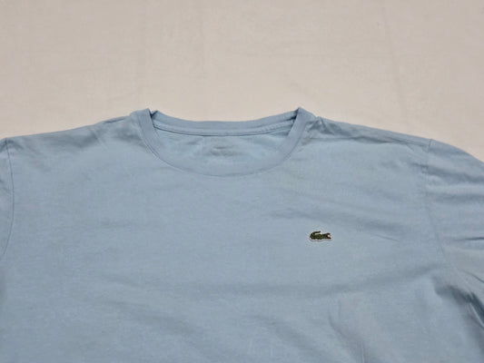 Playera Lacoste 2xl Fr 7 Azul Claro (Usado)