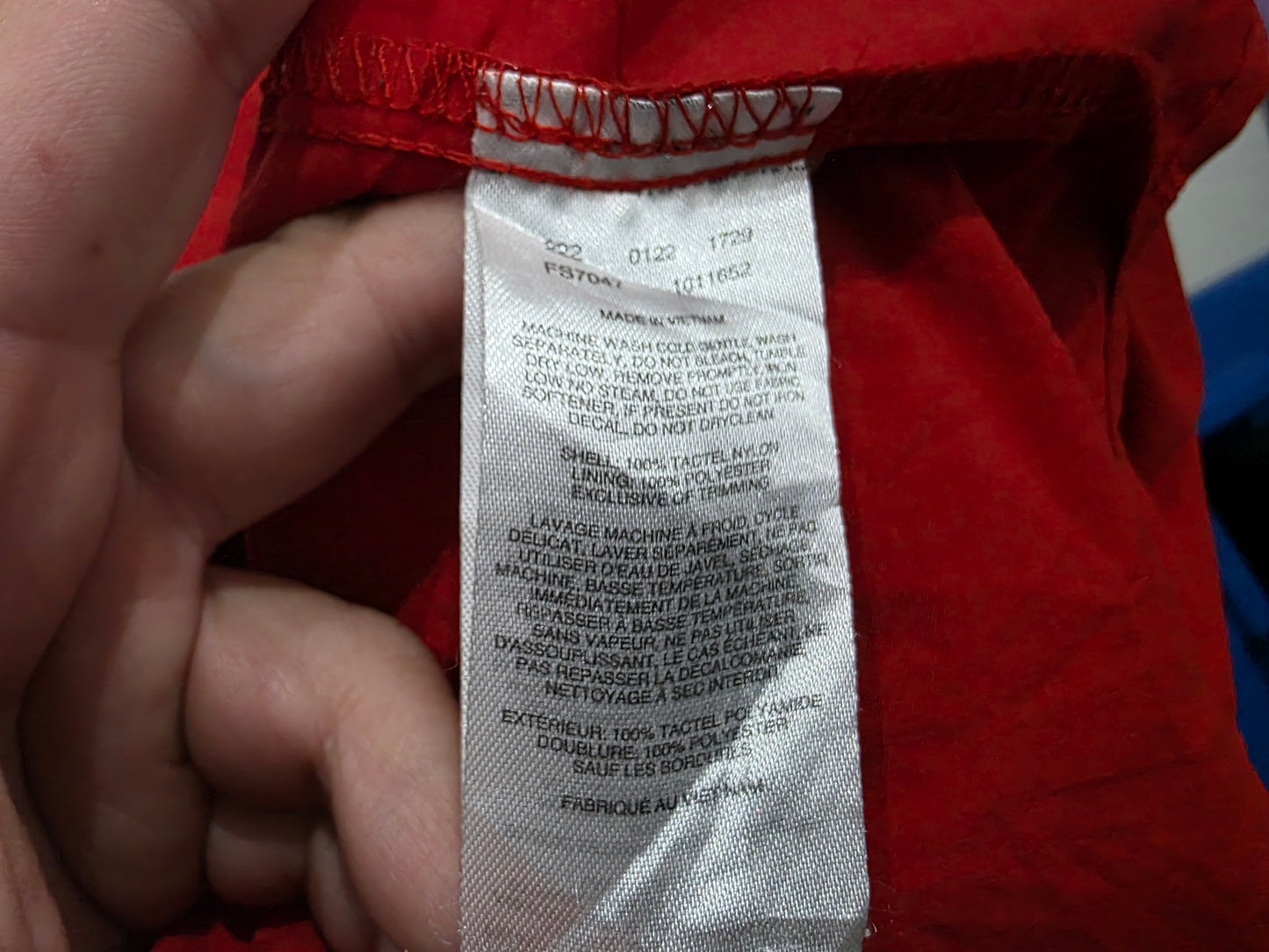 Camisa Bahama Columbia 5xl Rojo Manga Corta (Usado)