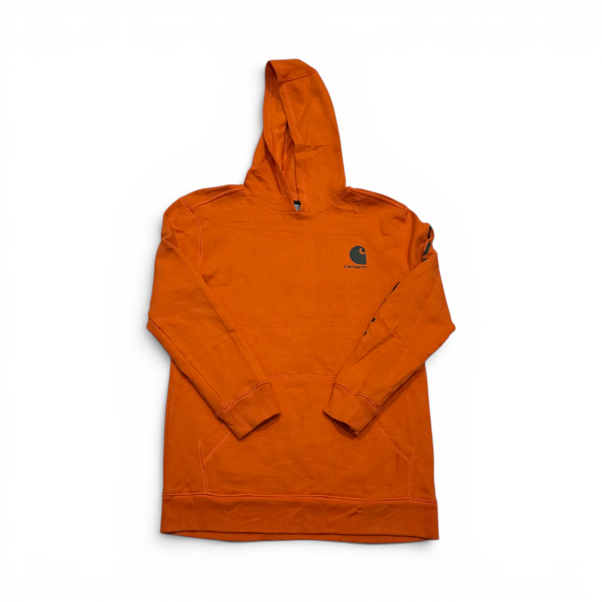 Sudadera Carhartt Adolescente L Naranja (Usado)