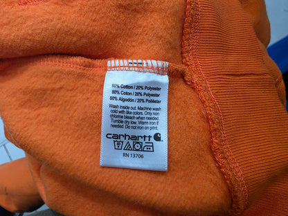 Sudadera Carhartt Adolescente L Naranja (Usado)