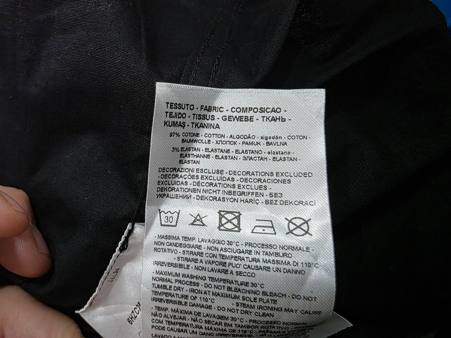 Camisa Armani Exchange Mediana M Negro Letras (NUEVO)