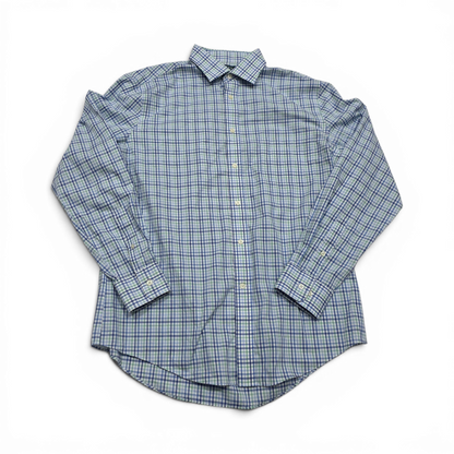 Camisa Ralph Lauren Grande 16 1/2 Regular Cuadro Azul (Usado)