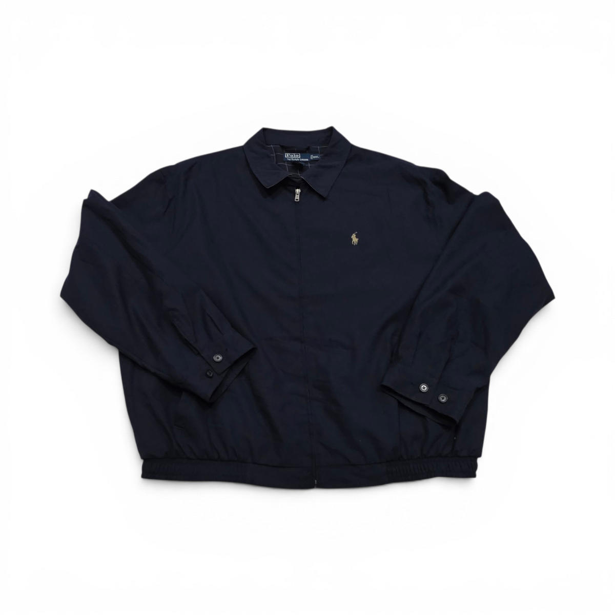 Chamarra Ralph Lauren 2xl Azul Harrington Jacket (Usado)