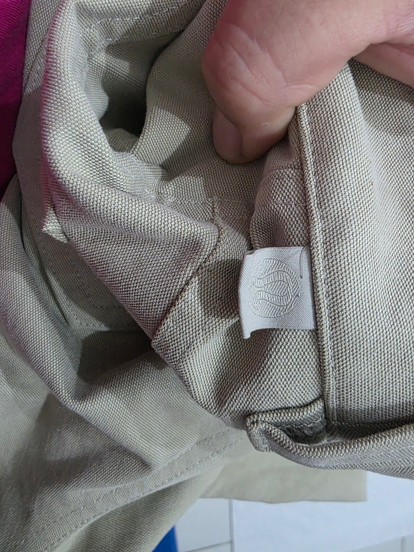 Pantalon Lululemon Talla 28 Beige Oscuro