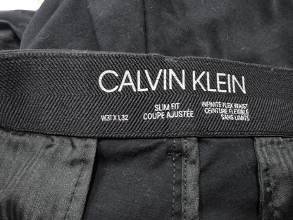 Pantalon Slim Fit Calvin Klein 31x32 Negro
