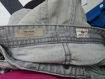 Pantalon Slim Skinny Adriano Goldschmied Talla 31 Gris