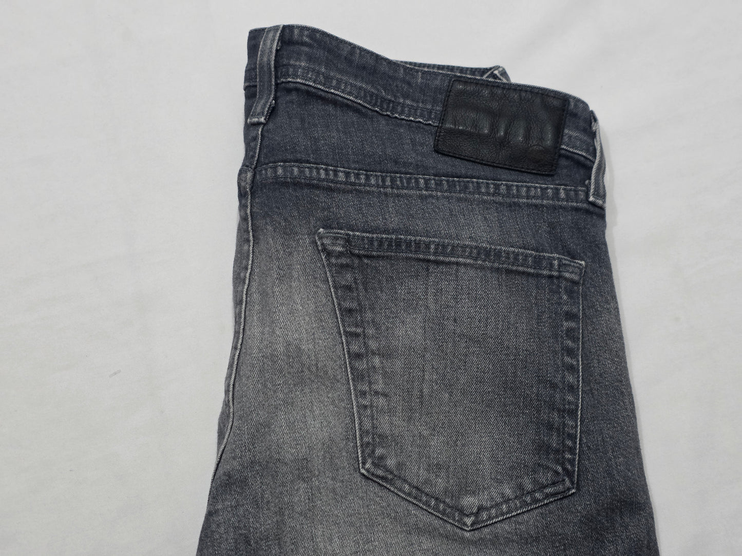 Pantalon Modermslim Adriano Goldschmied Talla 34 Gris Azulad