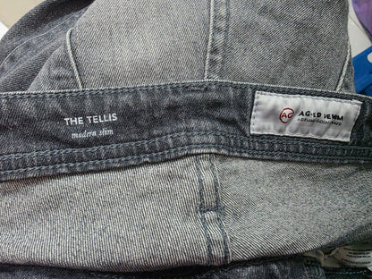 Pantalon Modermslim Adriano Goldschmied Talla 34 Gris Azulad