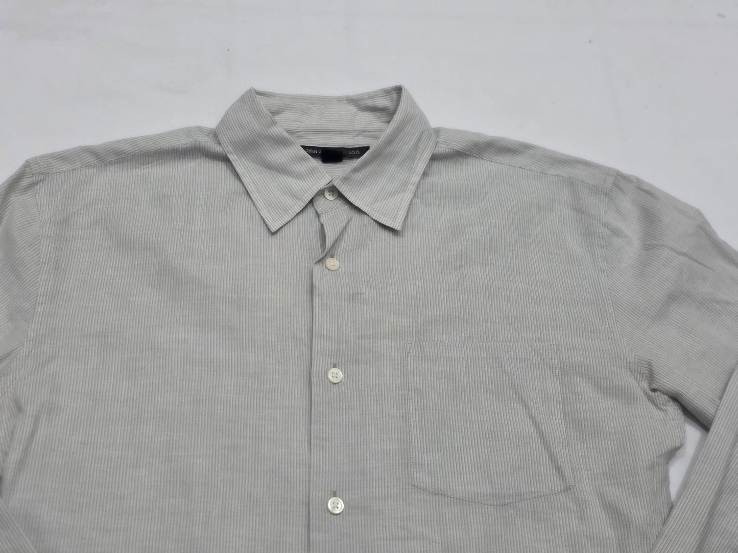 Camisa John Varvatos Chica S Gris
