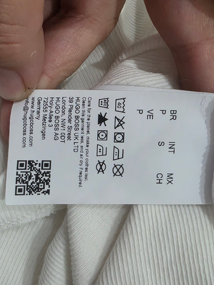 Playera Sin Mangas Hugo Boss Chica S Blanco