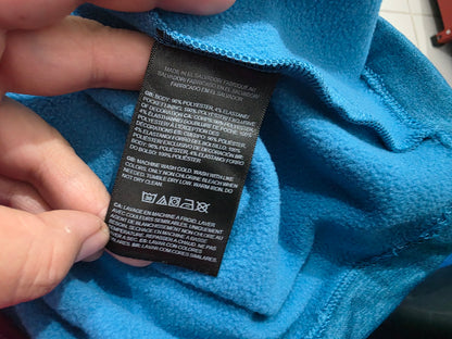 Sudadera The North Face Mediana M Azul Cierre Corto