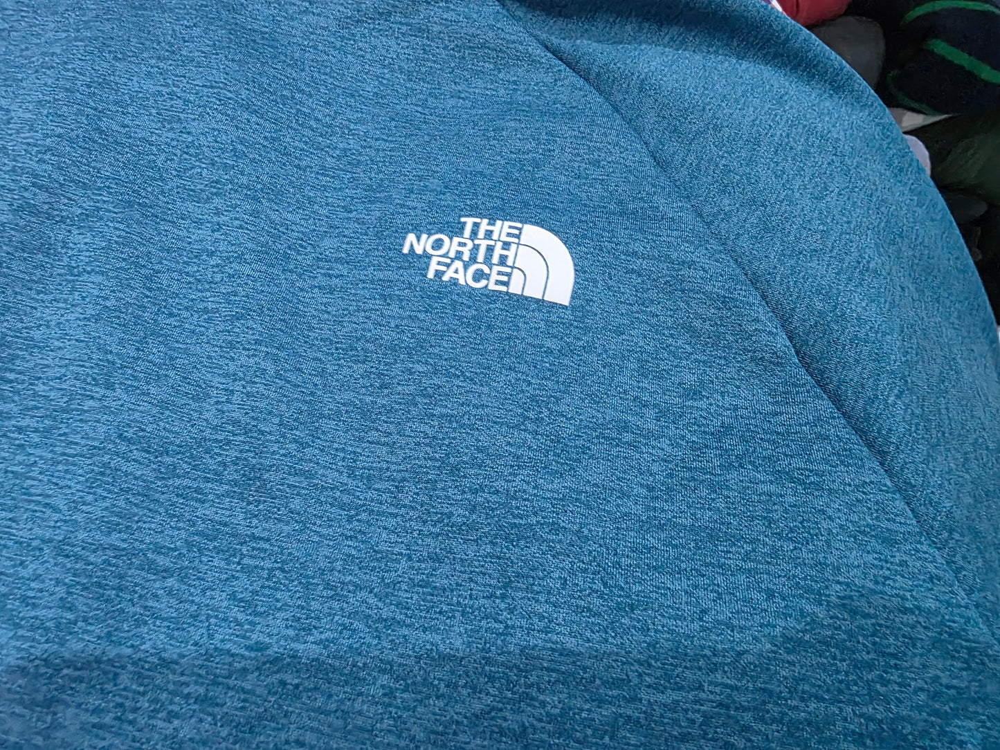 Sudadera The North Face Mediana M Azul Cierre Corto