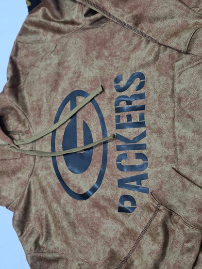 Sudadera Nike Packers Salute To Service Mediana M Cafe