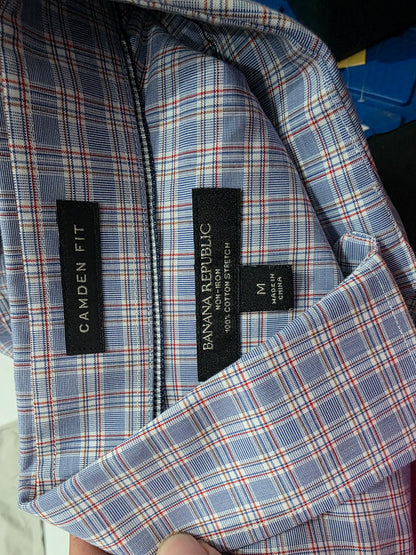 Camisa Camden Fit Banana Republic Mediana M Azul