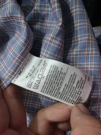 Camisa Camden Fit Banana Republic Mediana M Azul