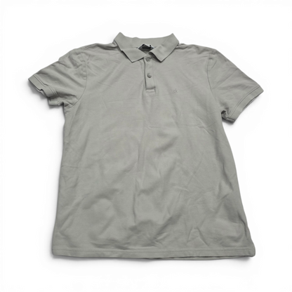 Playera Polo Calvin Klein Mediana M Gris