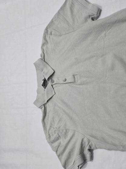 Playera Polo Calvin Klein Mediana M Gris