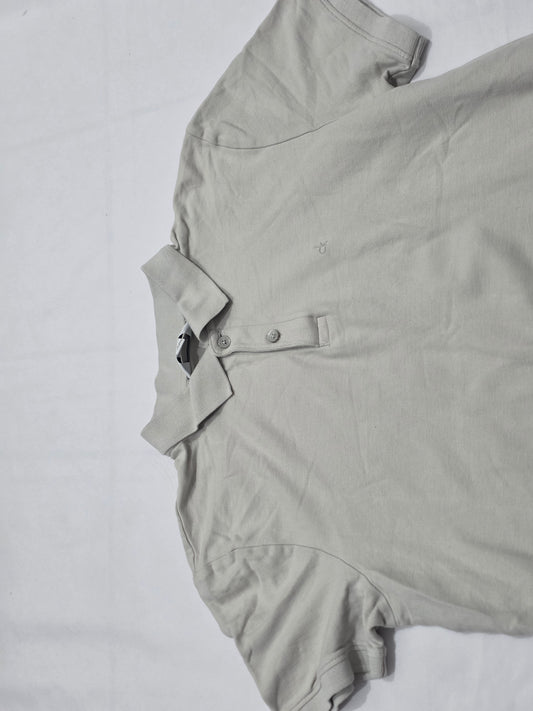 Playera Polo Calvin Klein Mediana M Gris
