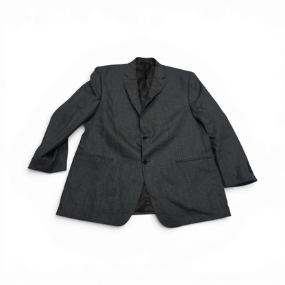 Saco Ralph Lauren 44r Cuadro Cafe Y Azul